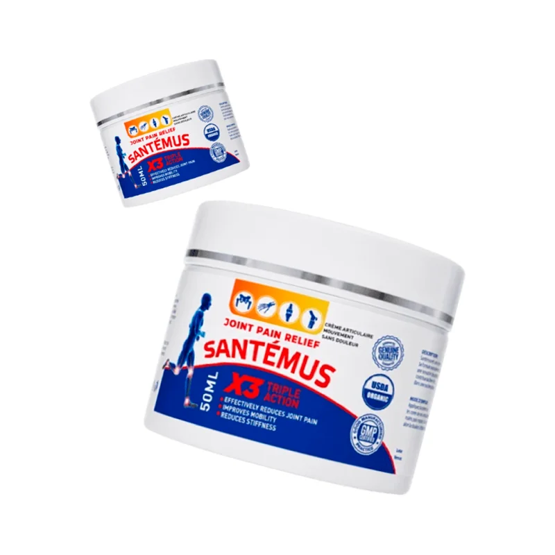 Santemus — joint & muscle care cream, 50 ml jar